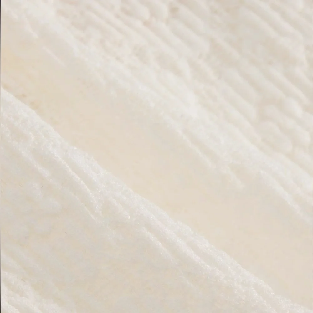 Women’s Cream Ruffle-Trim Tank Top with Black Bow - Picture 4 of 6
